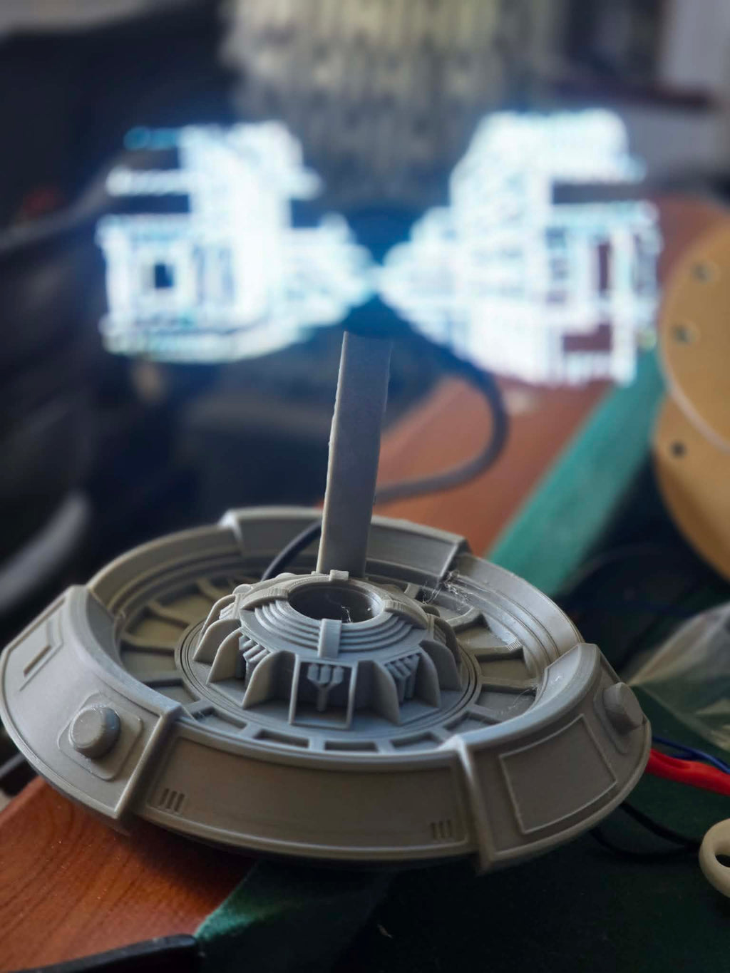 Fichier vidéo de fan d'hologramme Star Wars