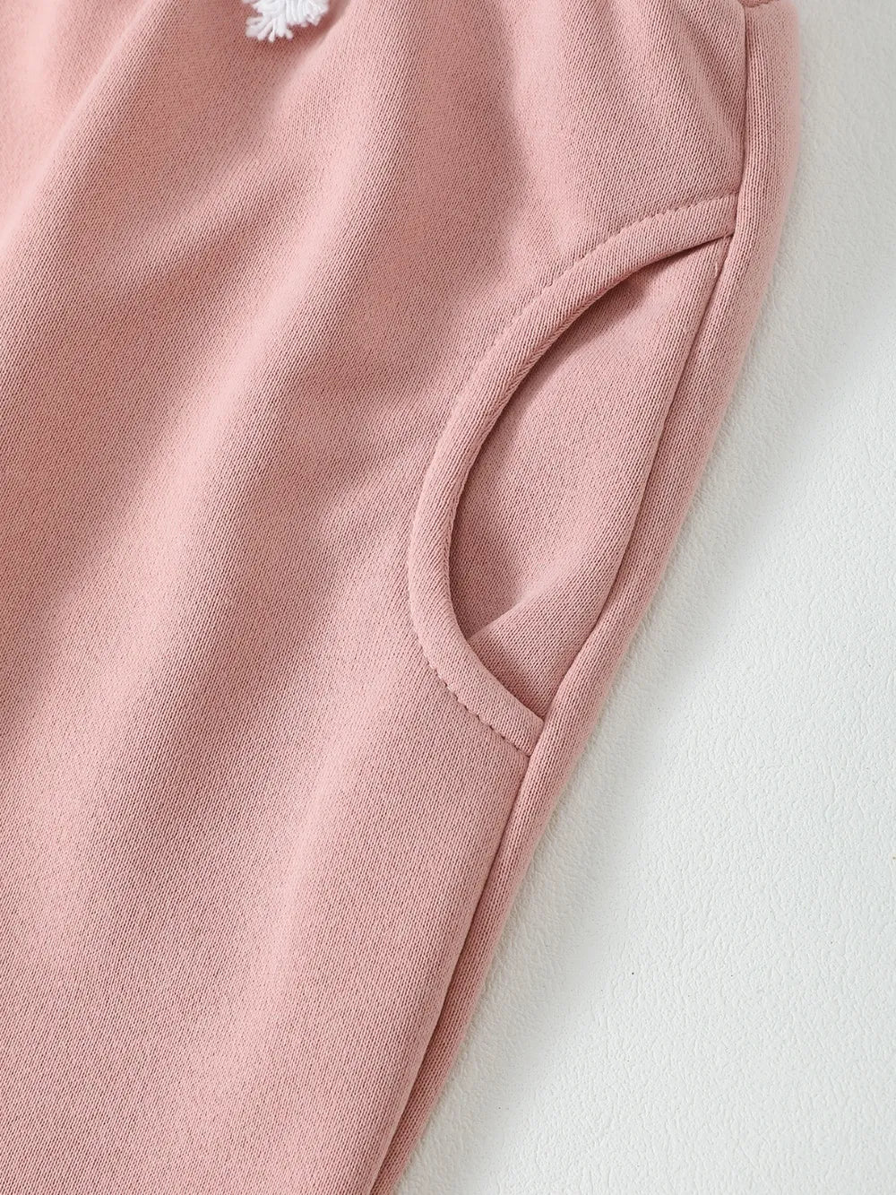 Kinder Sweatshirt und Hose mit Buchstaben-Grafik Set