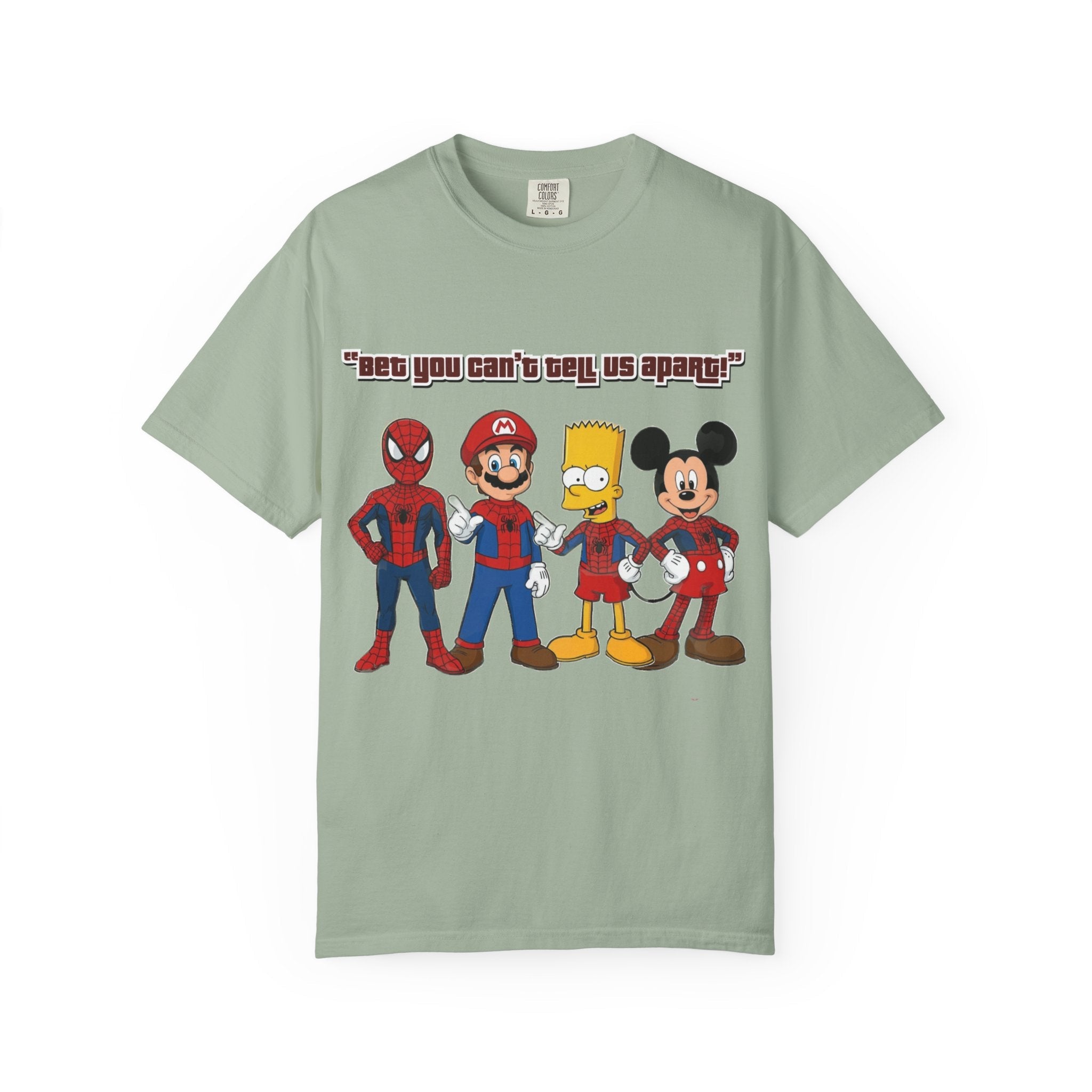 Lustiges Guess Cartoon Tribute Unisex T-Shirt, Fun Grafik-T-Shirt, Perfektes Geschenk für Kinder & Erwachsene, Familien-Bonding, Geburtstag, Freizeitkleidung