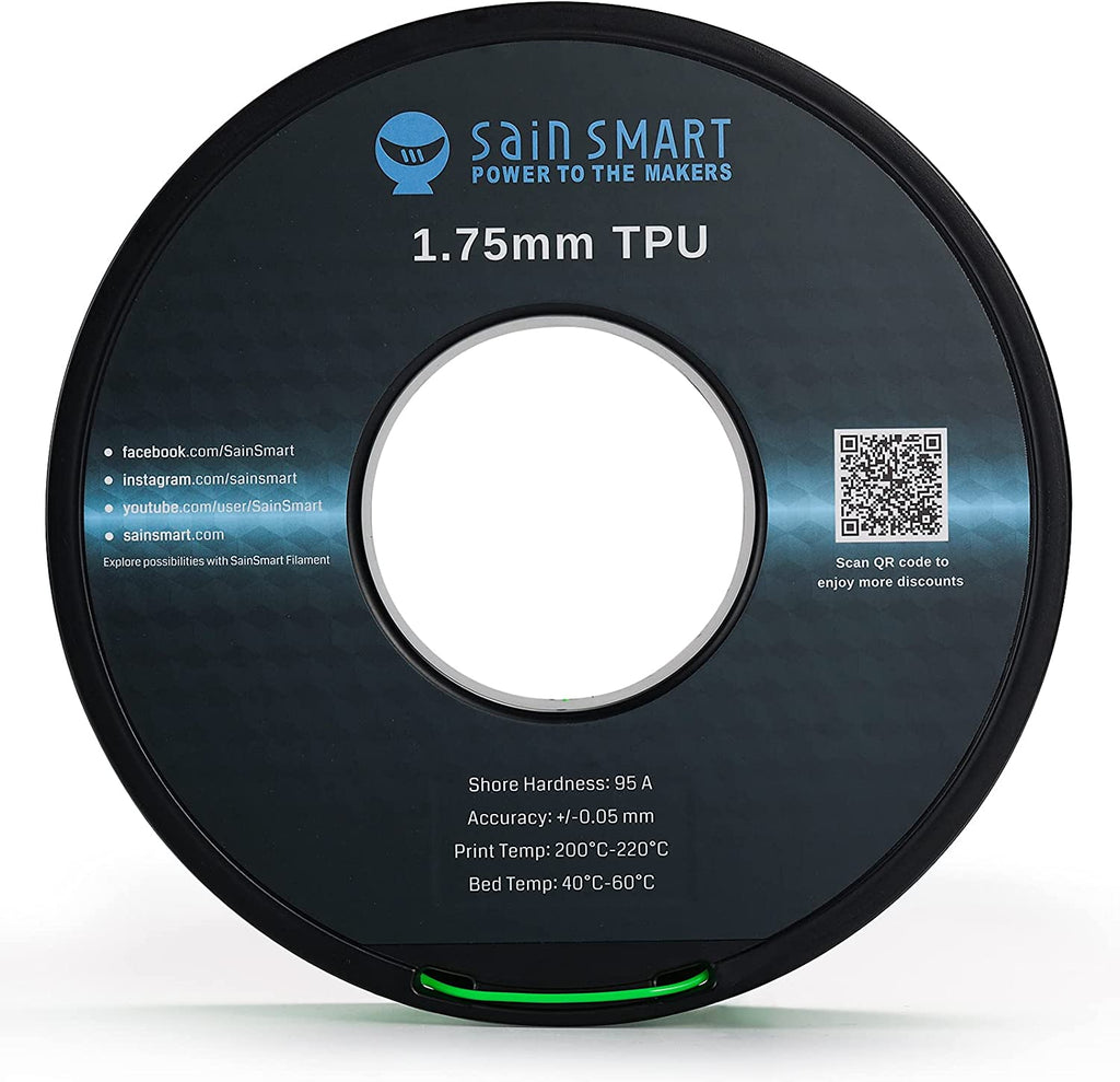 Neongrün, Cyberpunk Farbe TPU Filament 1,75 mm 0,8 kg/1,76 lb