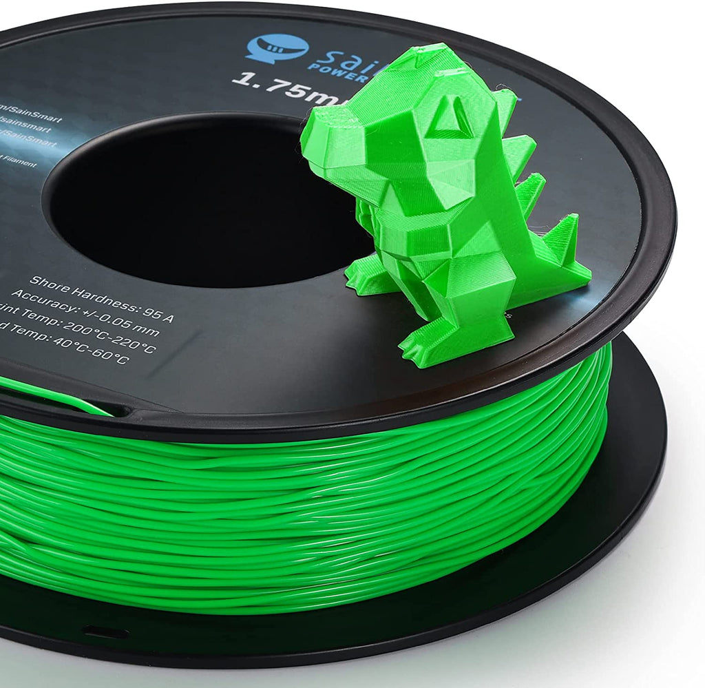 Neongrün, Cyberpunk Farbe TPU Filament 1,75 mm 0,8 kg/1,76 lb