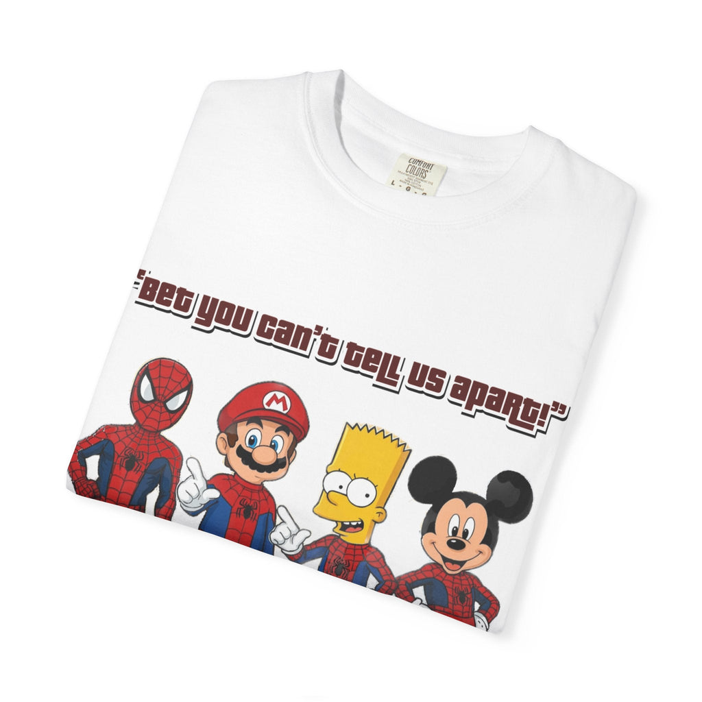 Lustiges Guess Cartoon Tribute Unisex T-Shirt, Fun Grafik-T-Shirt, Perfektes Geschenk für Kinder & Erwachsene, Familien-Bonding, Geburtstag, Freizeitkleidung