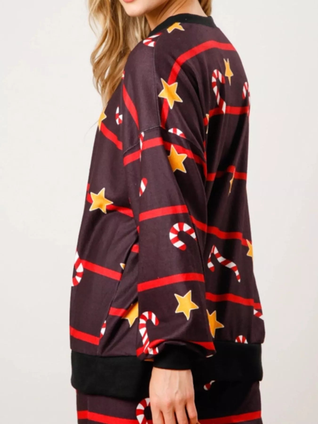 Ensemble de pyjama de Noël manches longues et pantalon