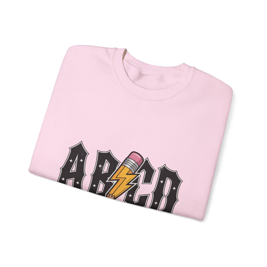 Back to School Rundhals-Sweatshirt, Unisex-Sweatshirt, Leichter Pullover, Schulkleidung, Lehrergeschenk, Trendige Mode