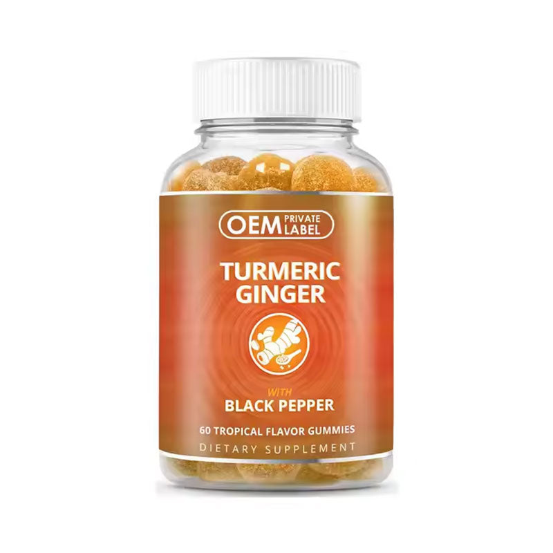 Gummies de curcumine et de poivre noir