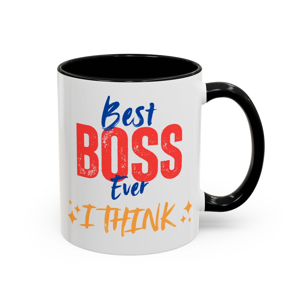 Bester Chef aller Zeiten Akzent-Kaffeetasse - Perfektes Geschenk zum Tag des Chefs, Büro-Dekoration, Motivierendes Trinkgeschirr, Lustige Kaffeetasse