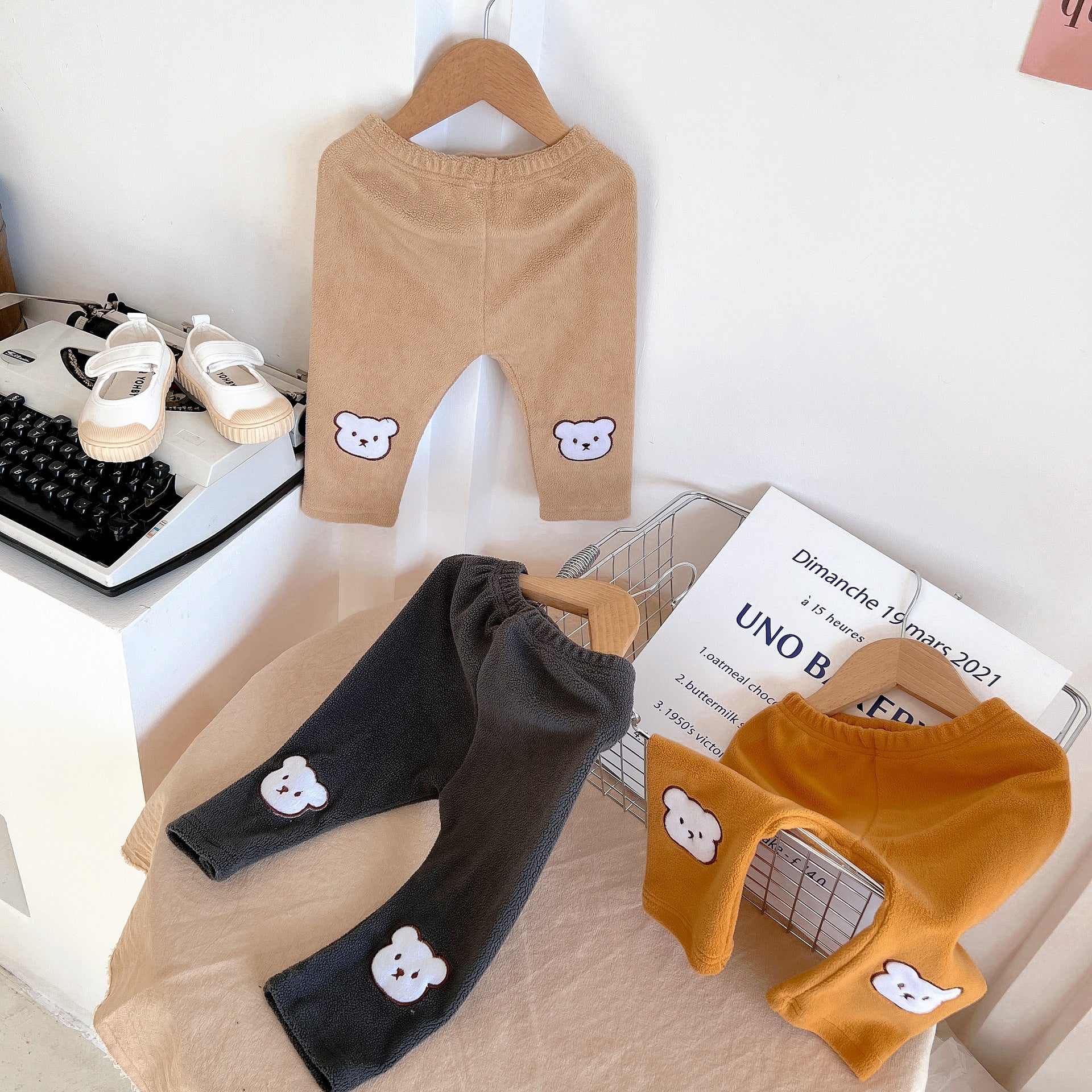 ins Kinder Frühlingsleggings Baby Frühling Samt dünne Leggings Babyhosen Baby große PP-Hosen