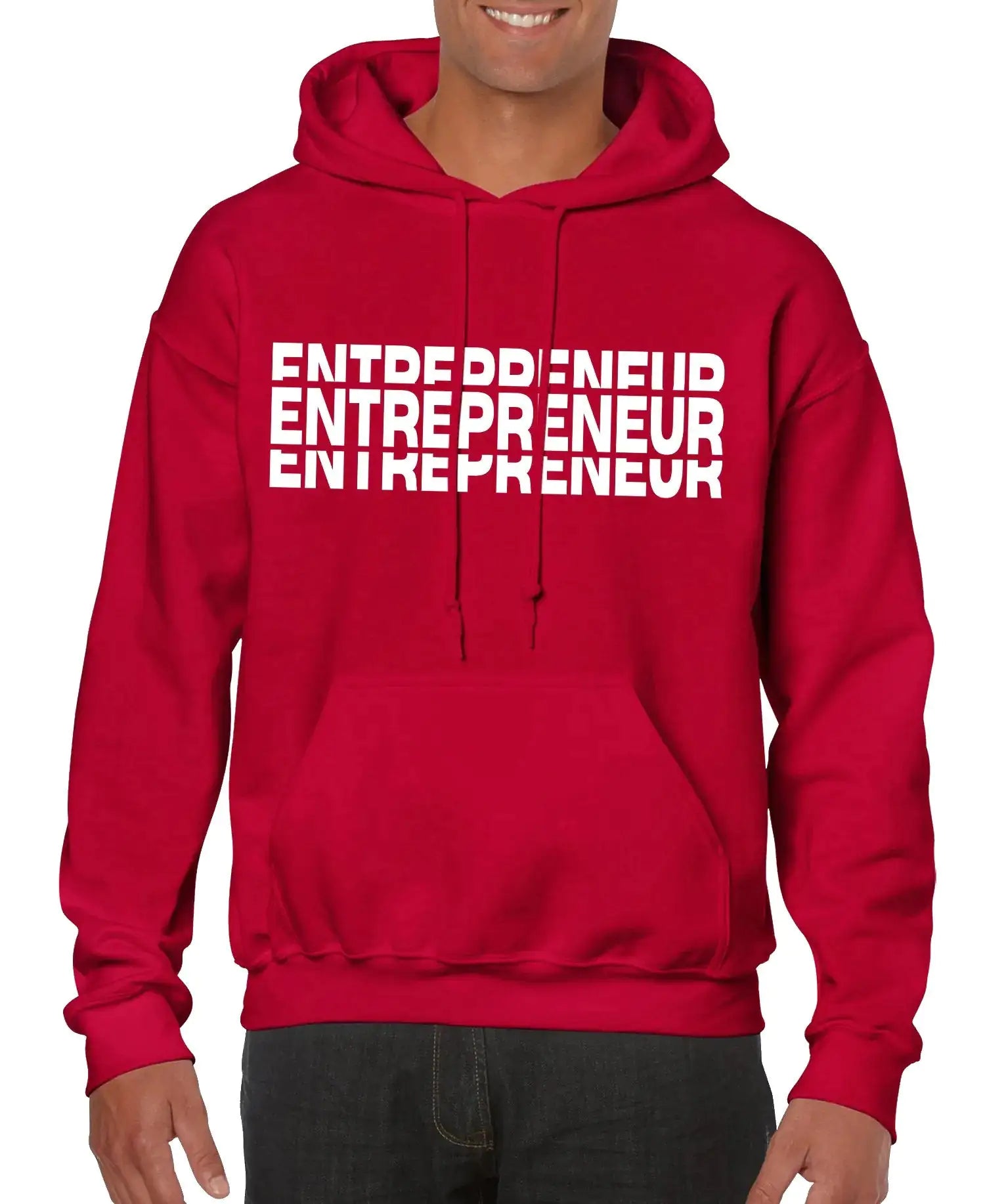 Unternehmer-Herren-Kapuzenpullover