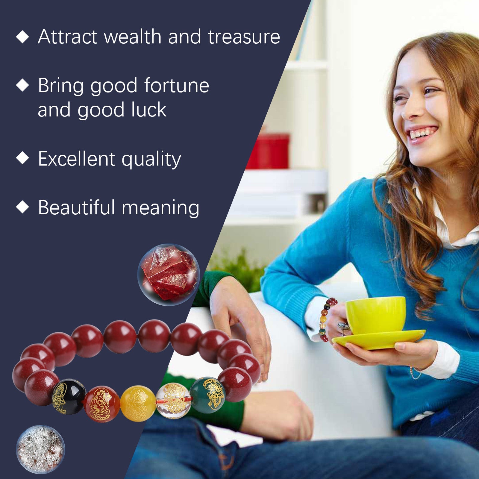 Lila Goldsand-Armband Soziales Büro Handdekoration Kleideraccessoires Mode Einfacher Trend Paar-Armband