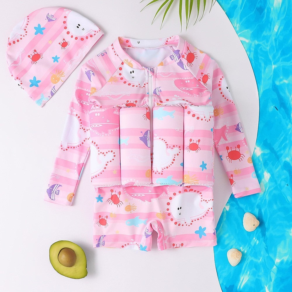 Kinder-Schwimmanzug Kinder Custom Auftriebshilfe Weste Sicherheit Jungen Mädchen Treiben Surfen Weste Schwimmen für Kinder Schwimmring