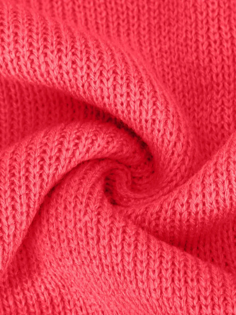 Pull à manches longues et col rond