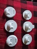 Hen in a Nest – Custom 3D Printed Can Lid - 8 Pack