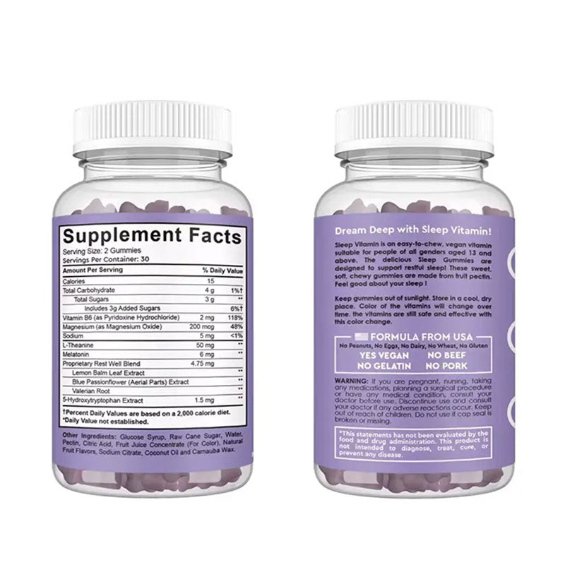 Schlaf-Gummis Melatonin-Gummis