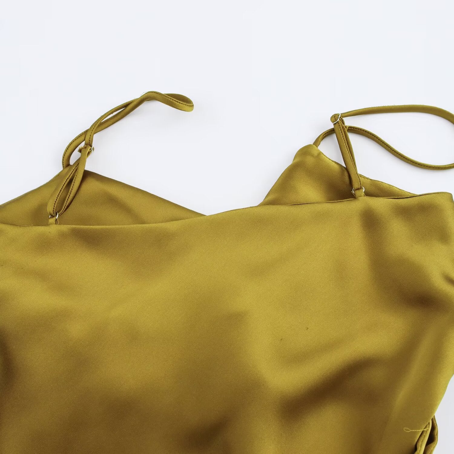 Frühlings-Europäische und Amerikanische Neue Mode Gürtel Seidenstruktur-Kleid