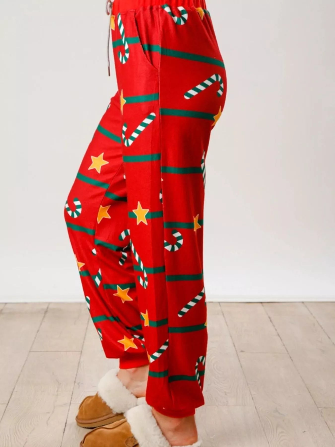 Ensemble de pyjama de Noël manches longues et pantalon