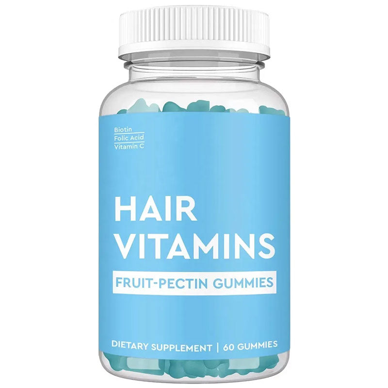 Gummies capillaires à la biotine pour la pousse des cheveux