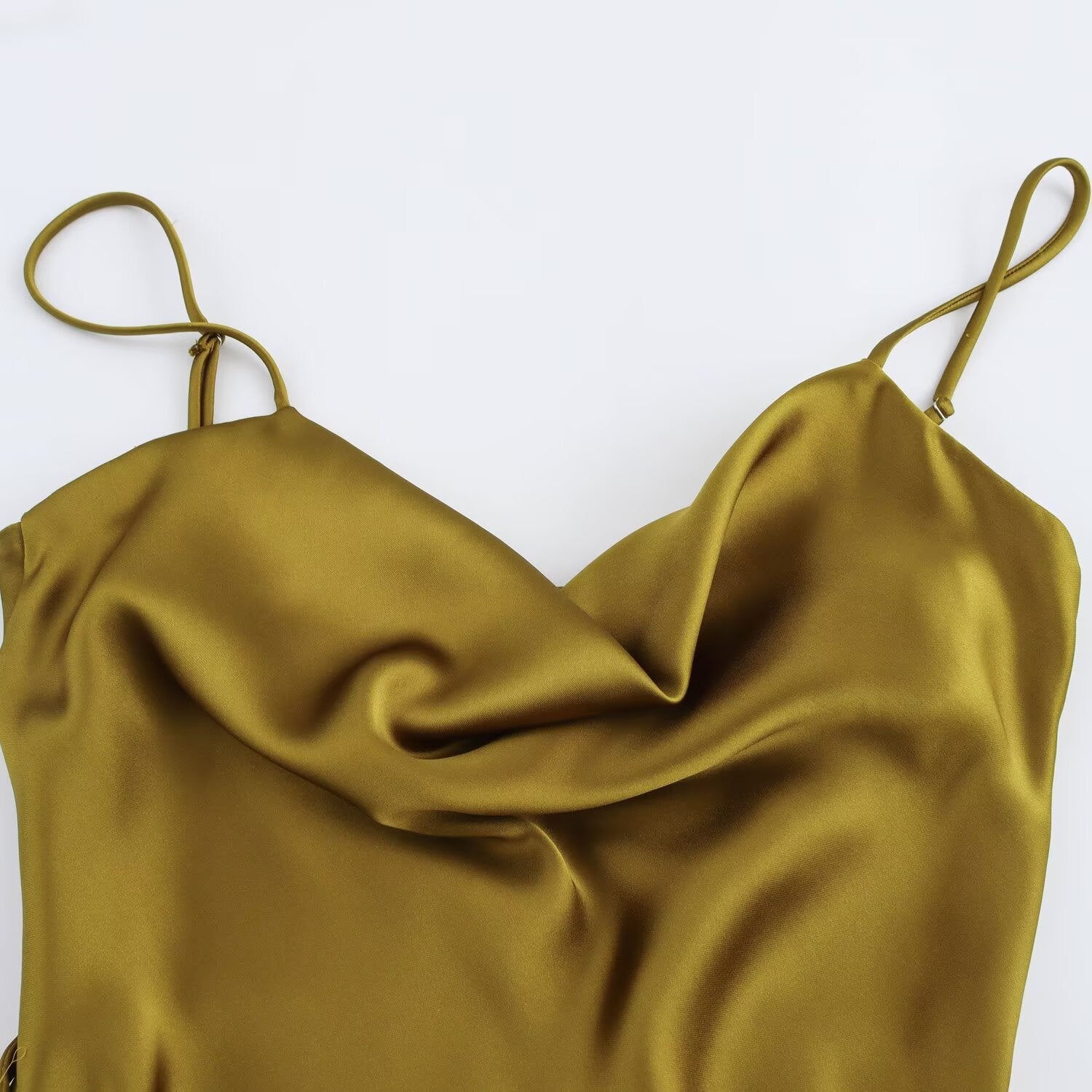 Frühlings-Europäische und Amerikanische Neue Mode Gürtel Seidenstruktur-Kleid