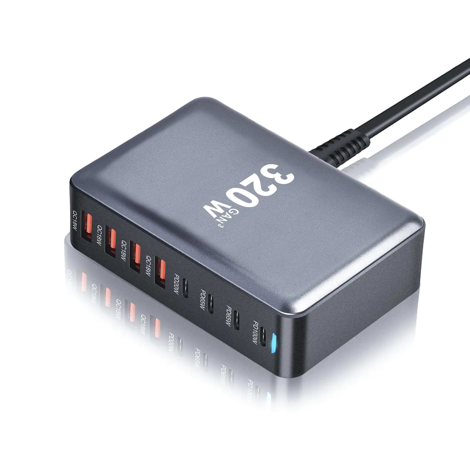 PowerPlex 320W GaN Multi-Lade-Hub