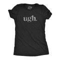 T-shirt femme « Beurk » drôle et sarcastique, motif soupir, nouveauté vintage, t-shirt drôle pour femme, t-shirt drôle pour introvertie, t-shirt fantaisie pour femme, noir, S