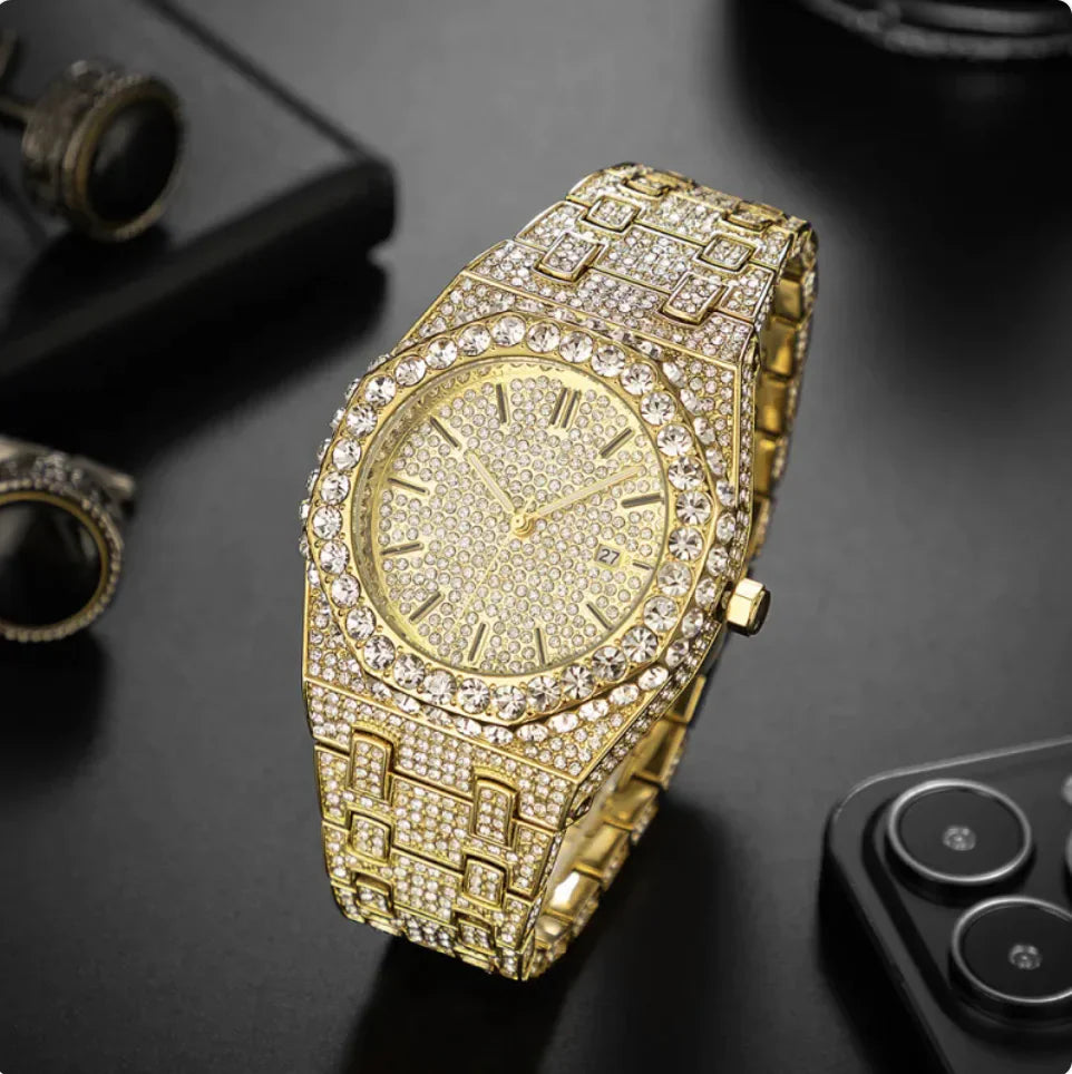 Montre à quartz pour hommes « Diamond Starry »