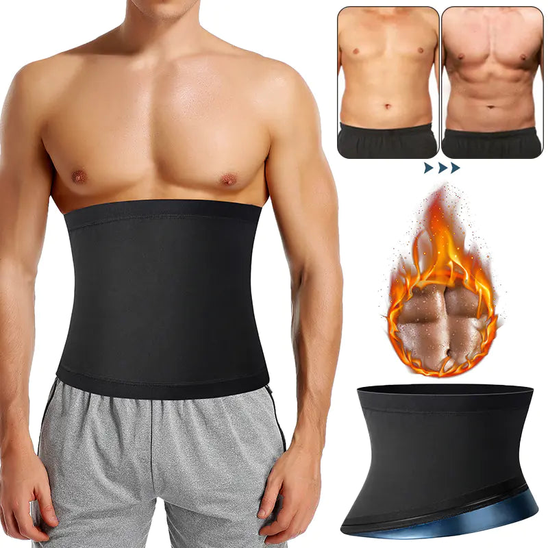 Herren Sauna Figurformer Taillentrainer Schlankheitsgürtel