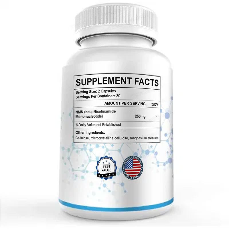 N.M.N Kapseln Anti-Aging Kapseln Nicotinamid-Mononukleotid Kapseln
