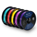Neonfarbenes TPU-Filament-Bündelset, Cyberpunk-Farbe 1,75 mm 0,8 kg/1,76 lb
