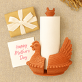 Porte-serviettes de cuisine Poule sur son nid – Décoration de cuisine style ferme