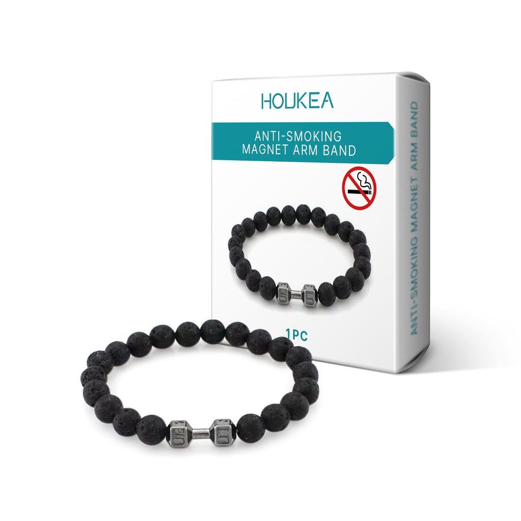 Vulkanstein Armband Herren Armband Modisches Schmuckstück mit natürlichen Bestandteilen Alltagsarmband