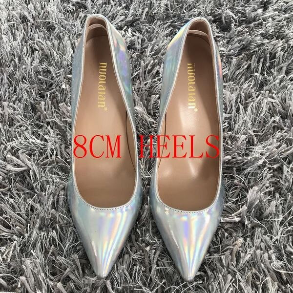 Marken-Damenschuhe High Heels Damenschuhe Schuhe für Damen Sexy High Heels 12cm/10cm/8cm Leder Hochzeitsschuhe