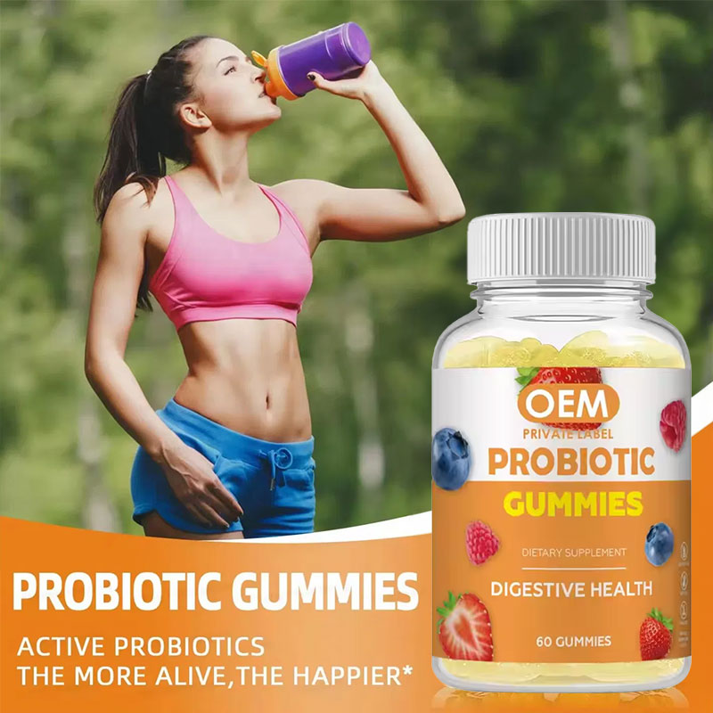 Magen-Darm-Verdauungs-Gummibärchen mit Fruchtgeschmack, Vitamin-Gummibärchen