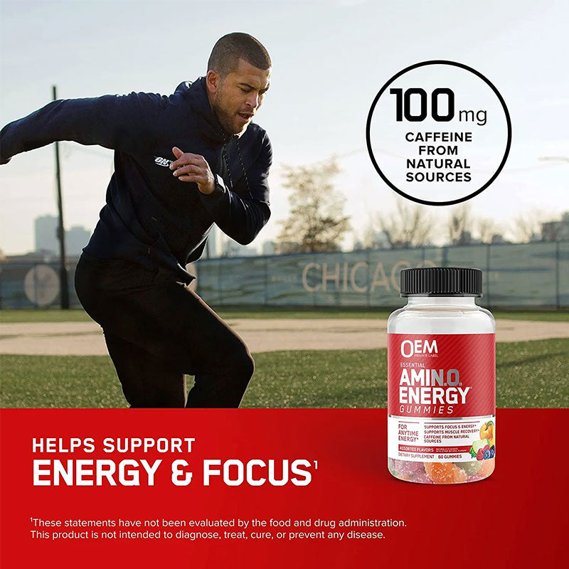 Energie-Gummibärchen Aminosäuren Sport- und Fitness-Gummibärchen