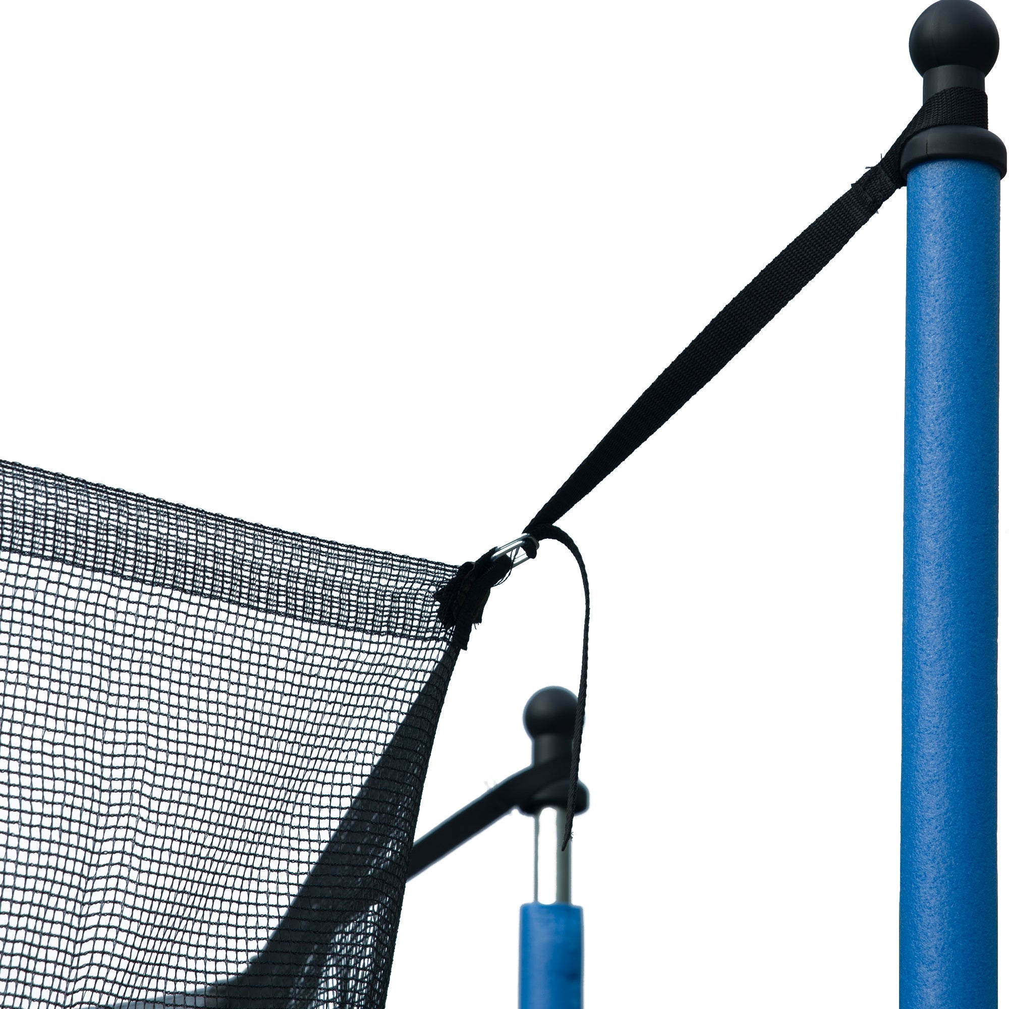 14FT Trampolin für Erwachsene & Kinder mit Basketballkorb, Outdoor-Trampoline mit Leiter und Sicherheitsnetz für Kinder und Erwachsene