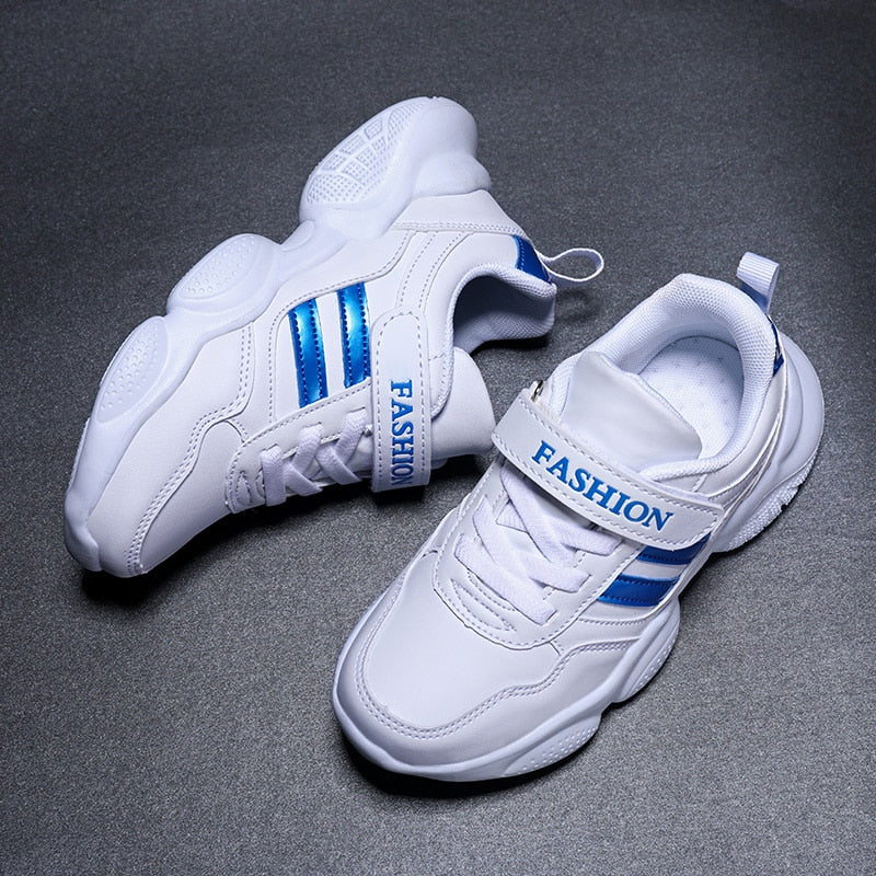 Kinder Laufschuhe Mädchen Turnschuhe Jungen Freizeit-Sneaker Kind Herbst-Sportschuhe Kinder Weiße Schuhe Kinder Sportschuhe für Jungen