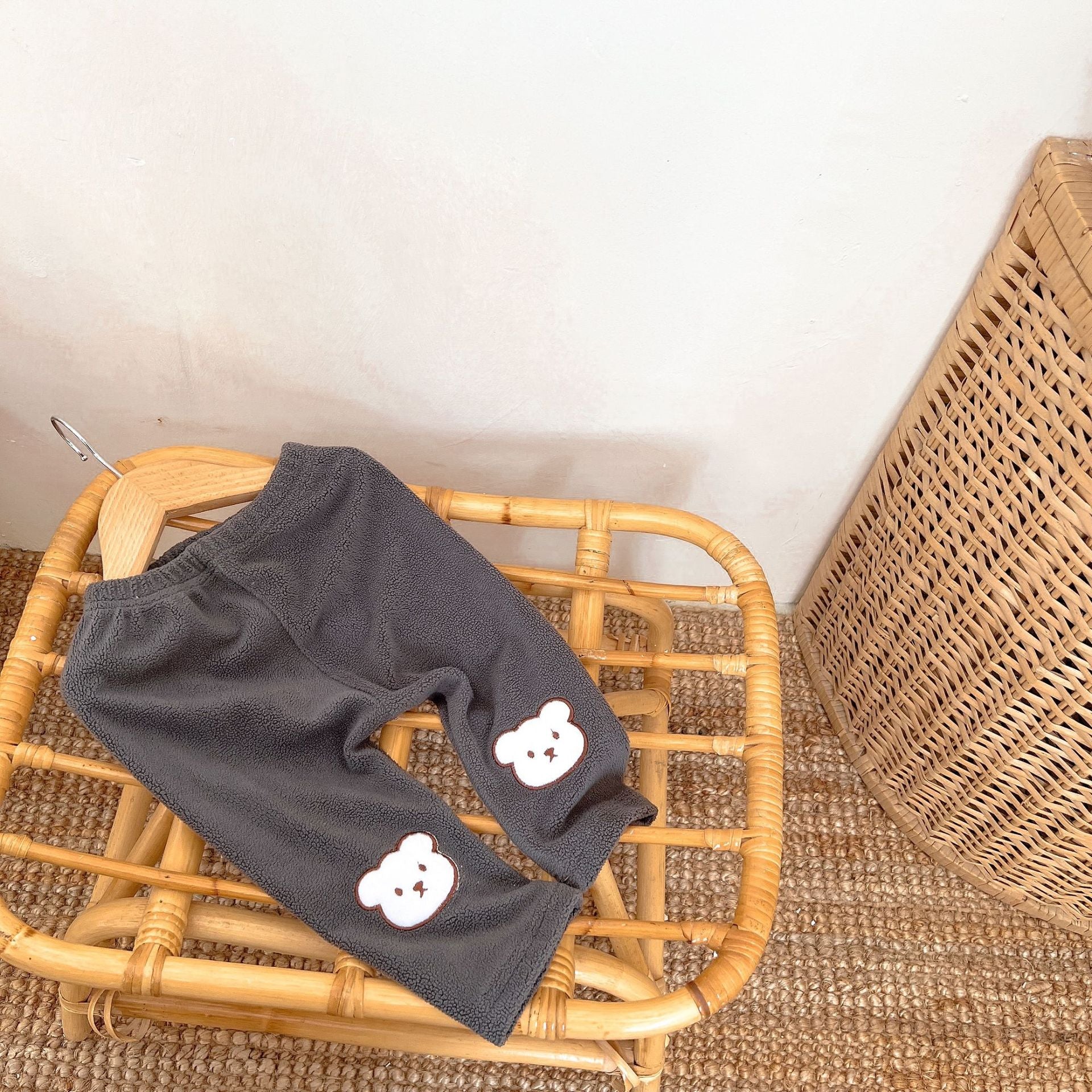 ins Kinder Frühlingsleggings Baby Frühling Samt dünne Leggings Babyhosen Baby große PP-Hosen