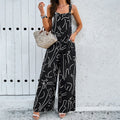 Europäische und amerikanische elegante bedruckte Jumpsuits für Damen für Frühling und Sommer