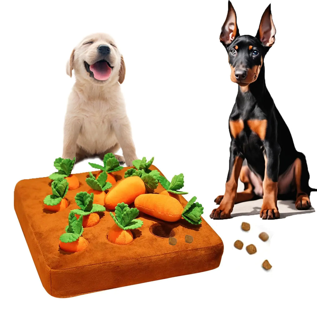 Tapis d'alimentation et de fouille en peluche SnuggleCarrot