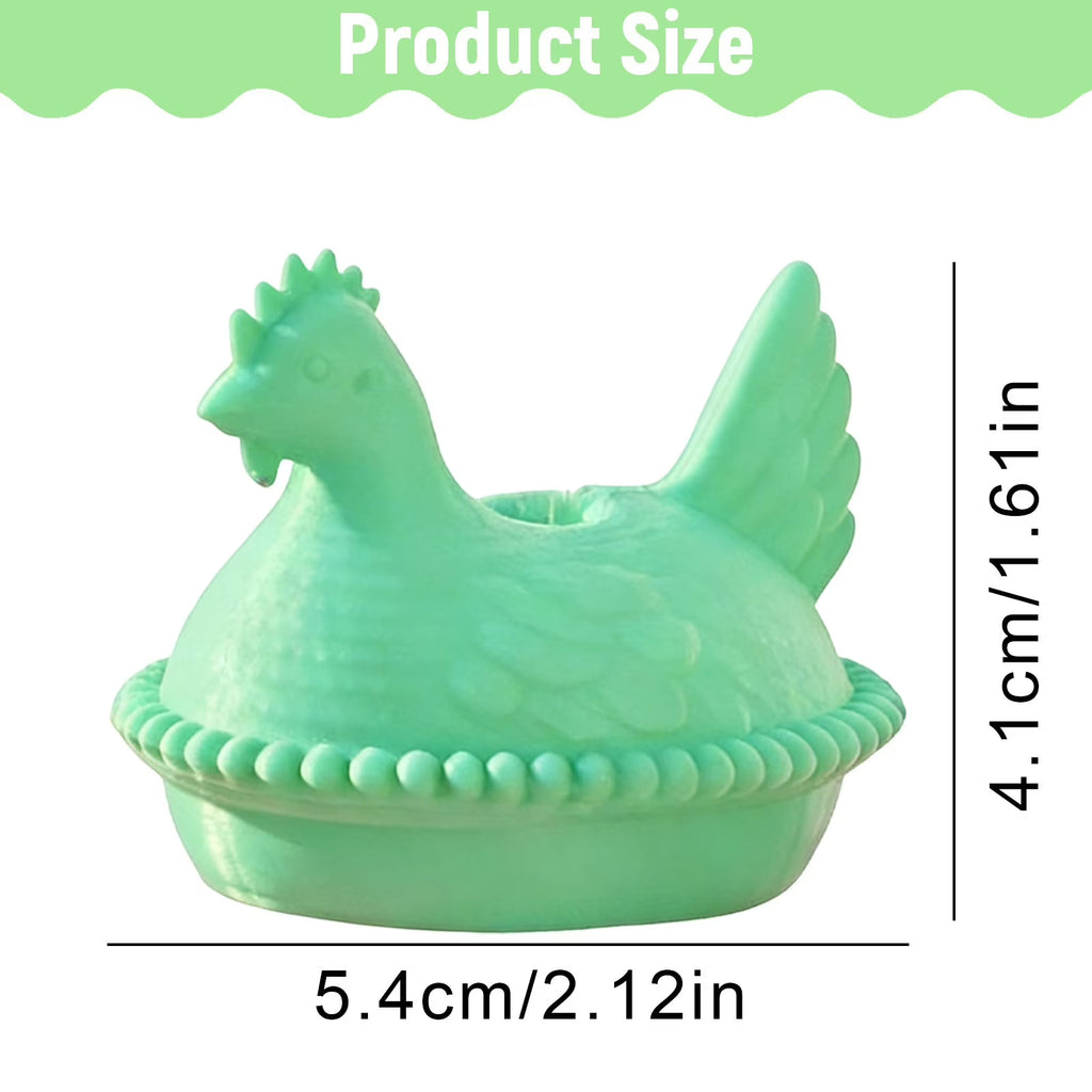 Hen in a Nest Straw Topper – Cute Chicken Cup Accessory | Farmhouse Drink Cover
