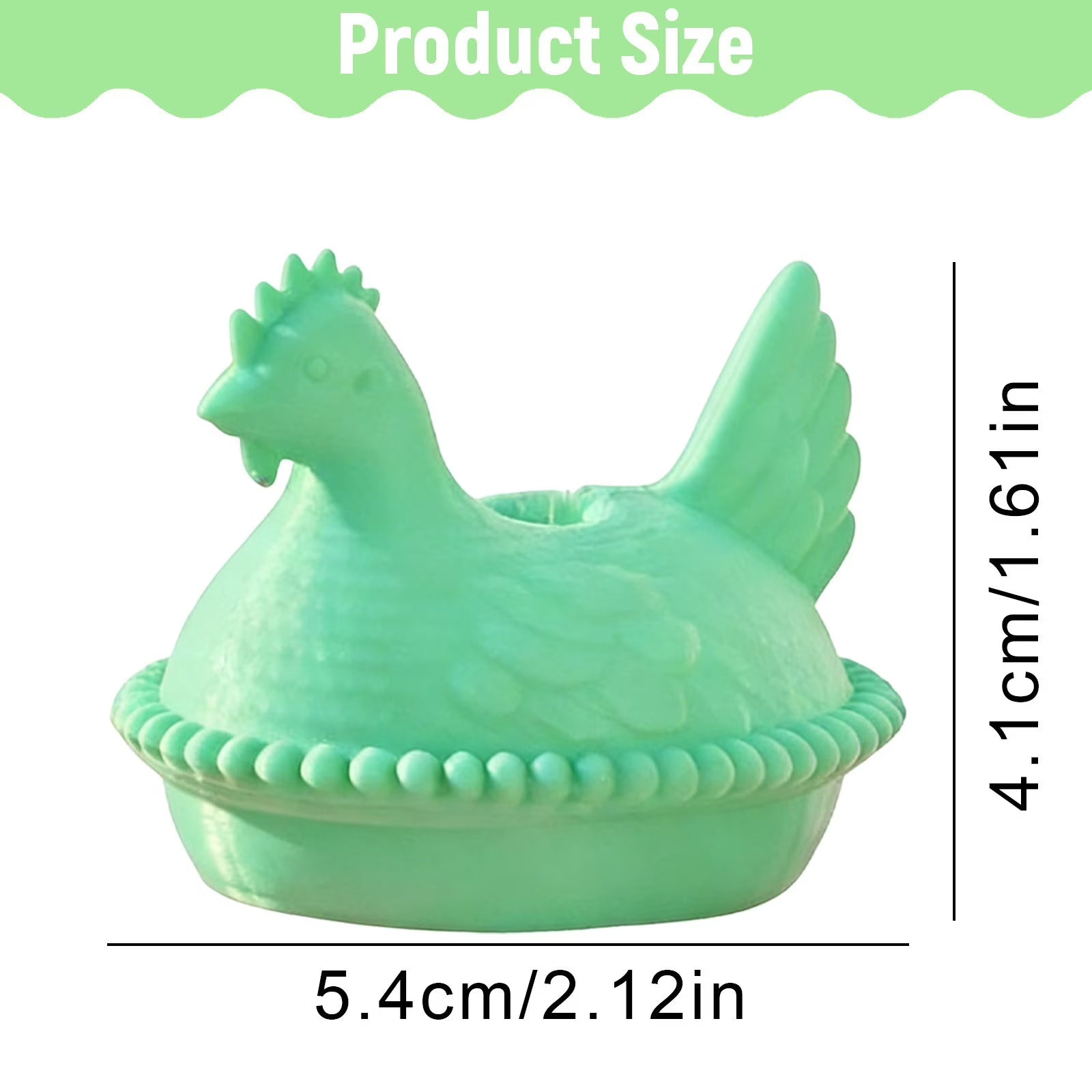 Hen in a Nest Straw Topper – Cute Chicken Cup Accessory | Farmhouse Drink Cover