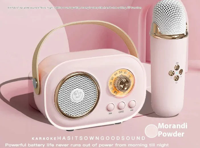 Audio Bluetooth portable avec microphone sans fil