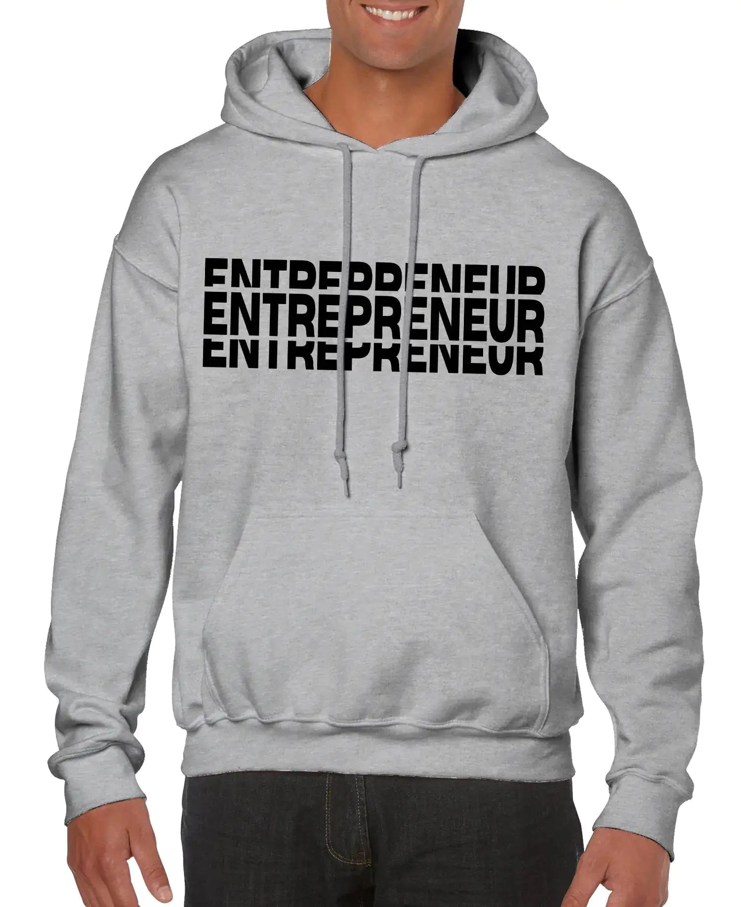 Unternehmer-Herren-Kapuzenpullover