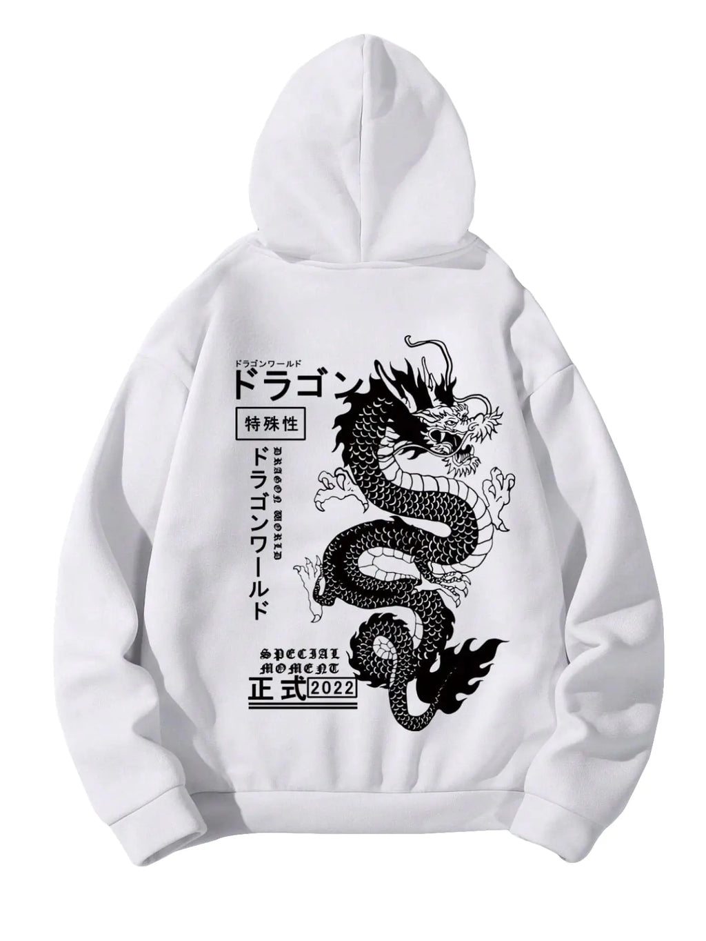 Herren-Hoodie mit grafischem Print, langen Ärmeln, Kordelzug, Pullover-Hoodie, Sweatshirt mit Tasche, Trendiges Weiß, Größe M