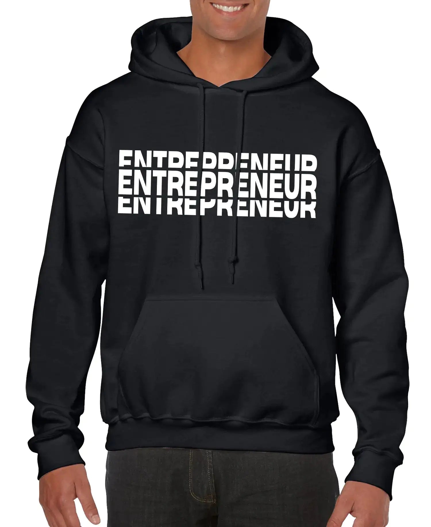 Unternehmer-Herren-Kapuzenpullover