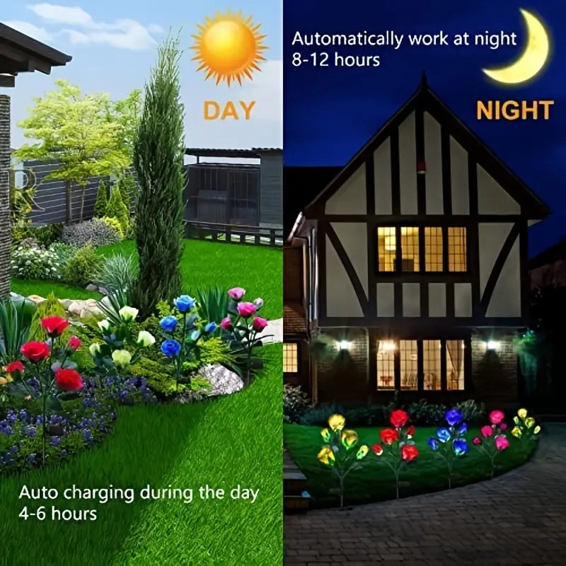 Lampes solaires roses Magic Hue