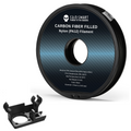 ePA12-CF 1,75 mm Kohlefaser Nylon Filament, 0,5 kg, Genauigkeit +/- 0,05 mm, Schwarz