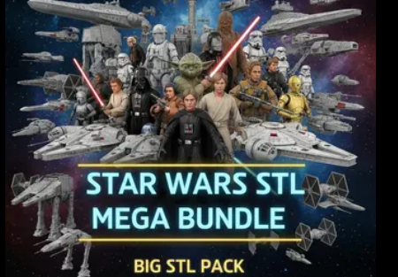 Star Wars Mega STL Collection – Digital Files