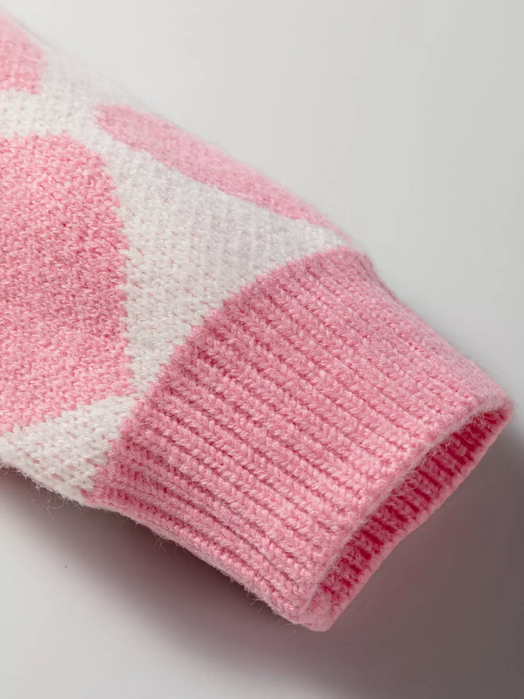 Pull Col Rond Cœur Saint Valentin