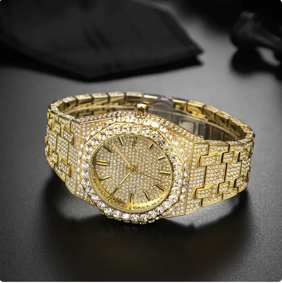 Montre à quartz pour hommes « Diamond Starry »