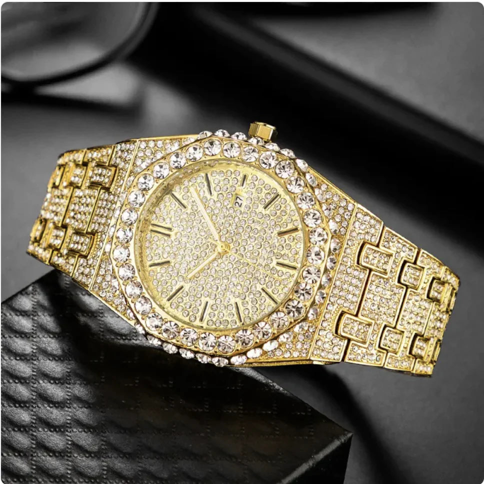 Montre à quartz pour hommes « Diamond Starry »