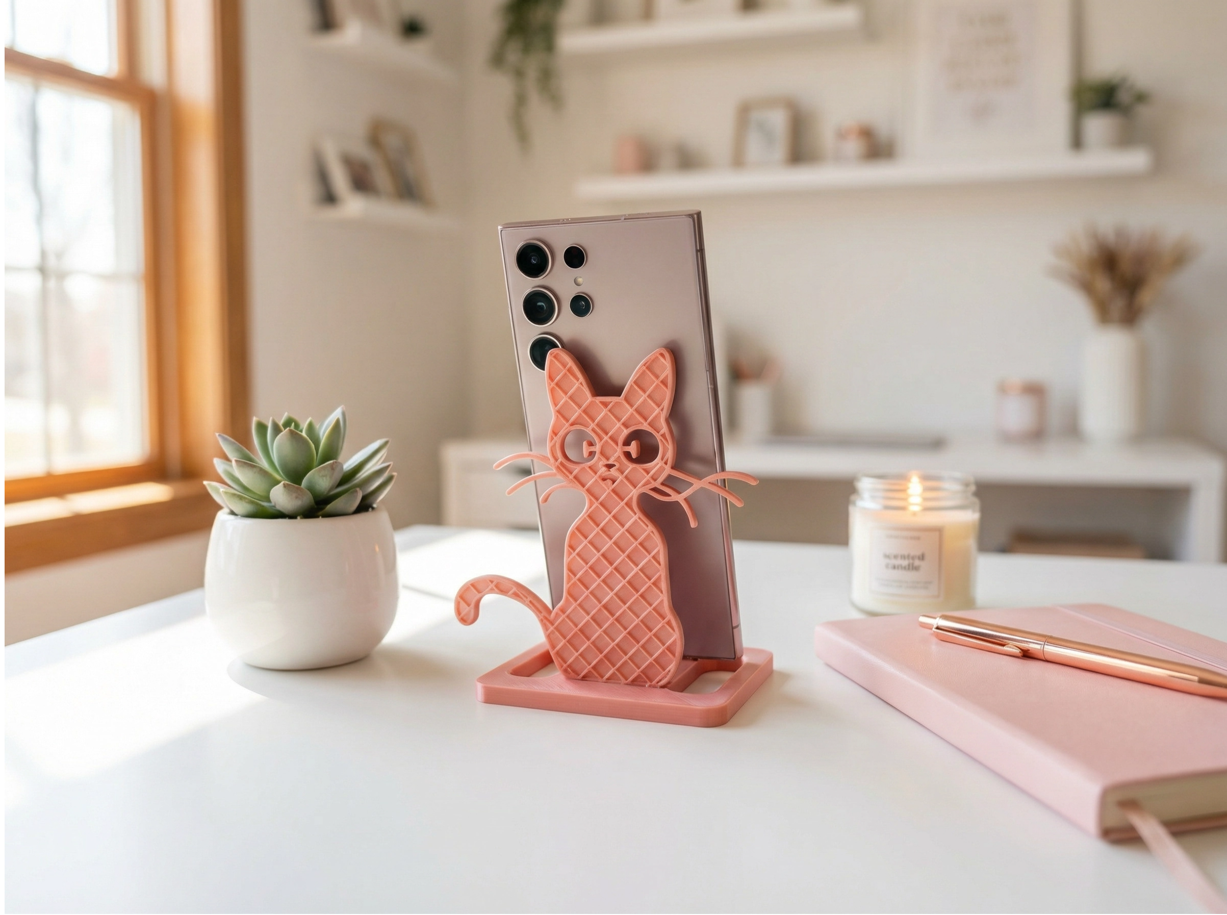 Cat Smartphone Holder